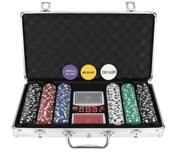 Poker sada 300 žetonů v HQ kufru