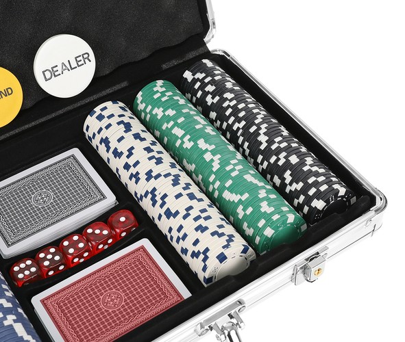 Poker sada 300 žetonů v HQ kufru