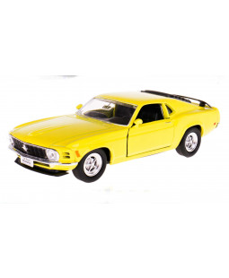 Welly Ford Mustang 1970 Boss 302, žlutý 1:34-39