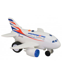 Made Letadlo Smartwings s hlášením kapitána a letušky, na setrvačník, 20 cm 