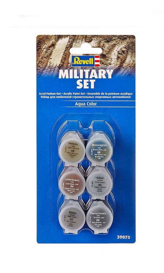 Sada barev Aqua Color 39075 - Military Set