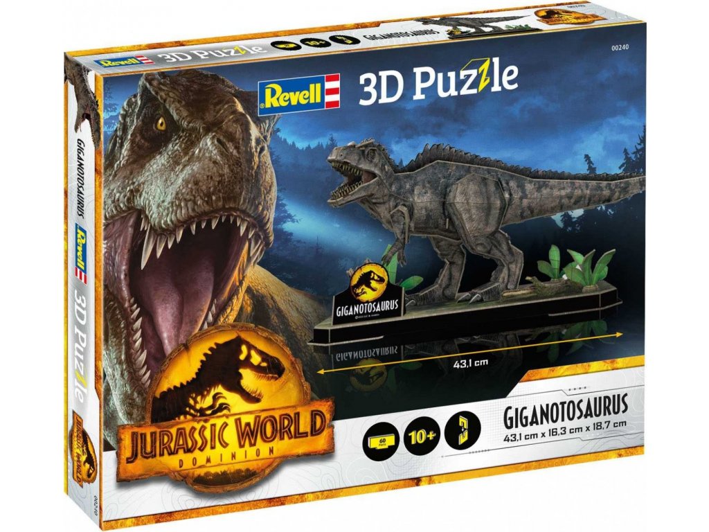 Revell 00240 3D Puzzle Jurassic World - Giganotosaurus