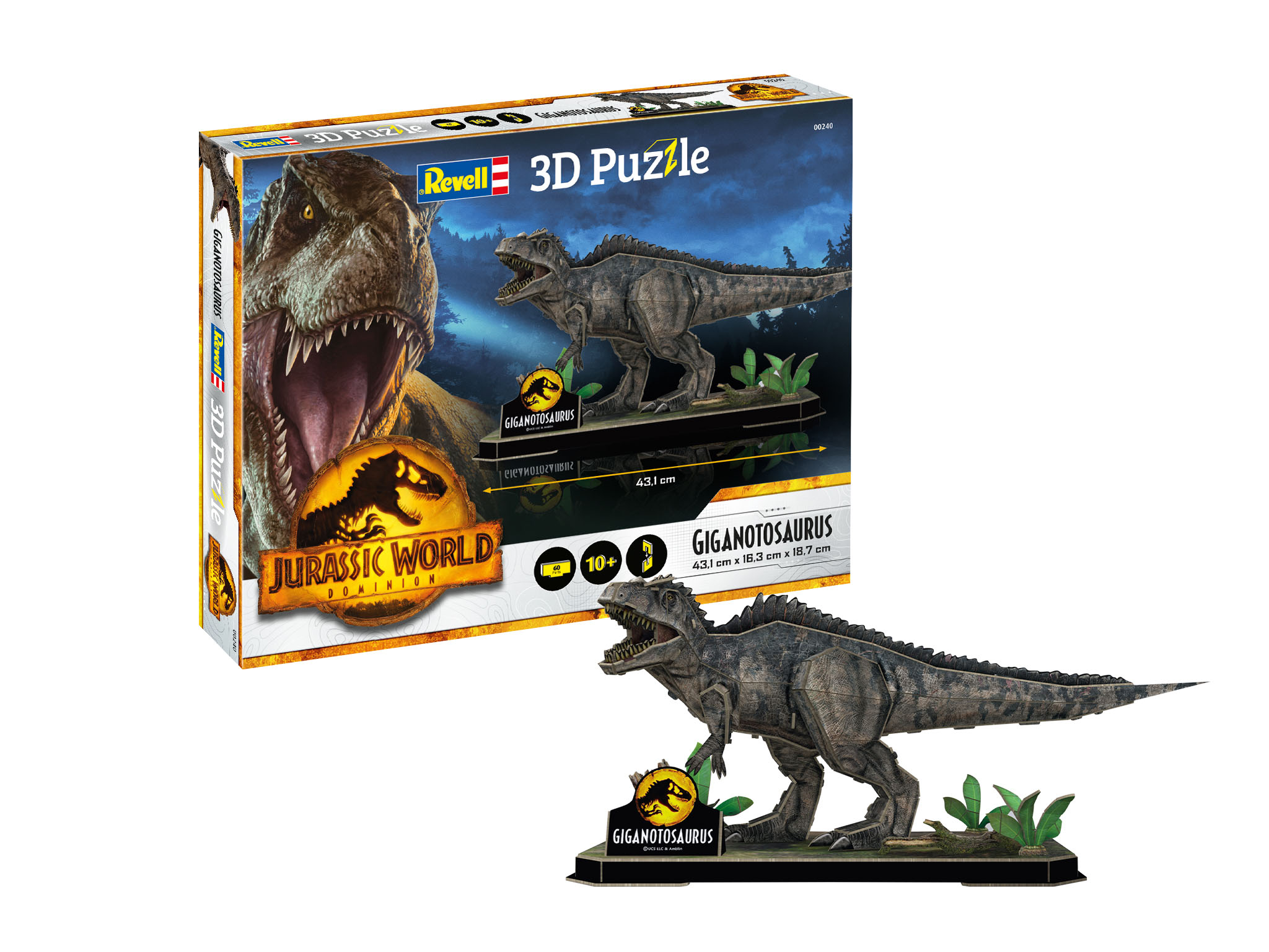 Revell 00240 3D Puzzle Jurassic World - Giganotosaurus