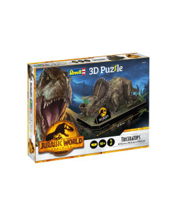 Revell 00242 3D Puzzle Jurassic World - Triceratops