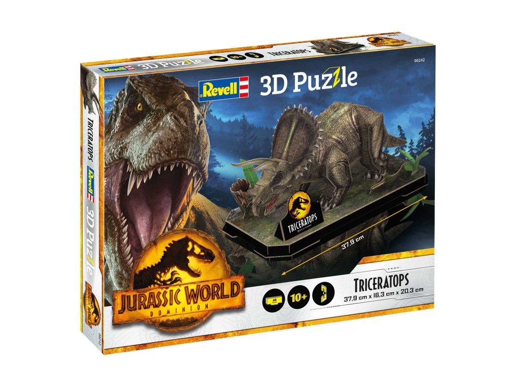 Revell 00242 3D Puzzle Jurassic World - Triceratops