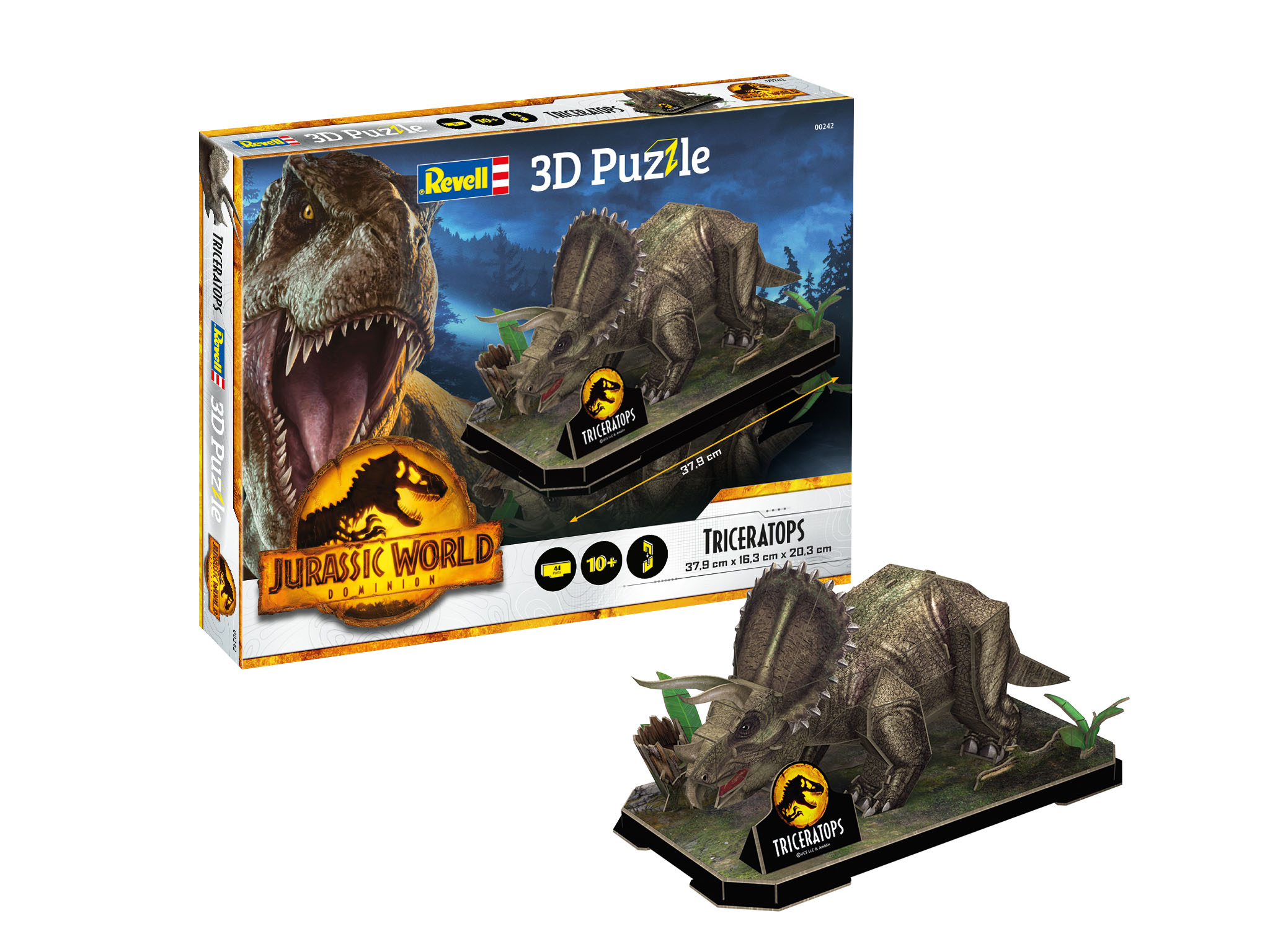 Revell 00242 3D Puzzle Jurassic World - Triceratops