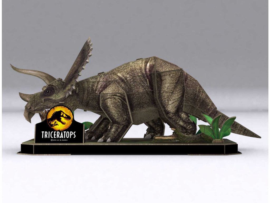Revell 00242 3D Puzzle Jurassic World - Triceratops