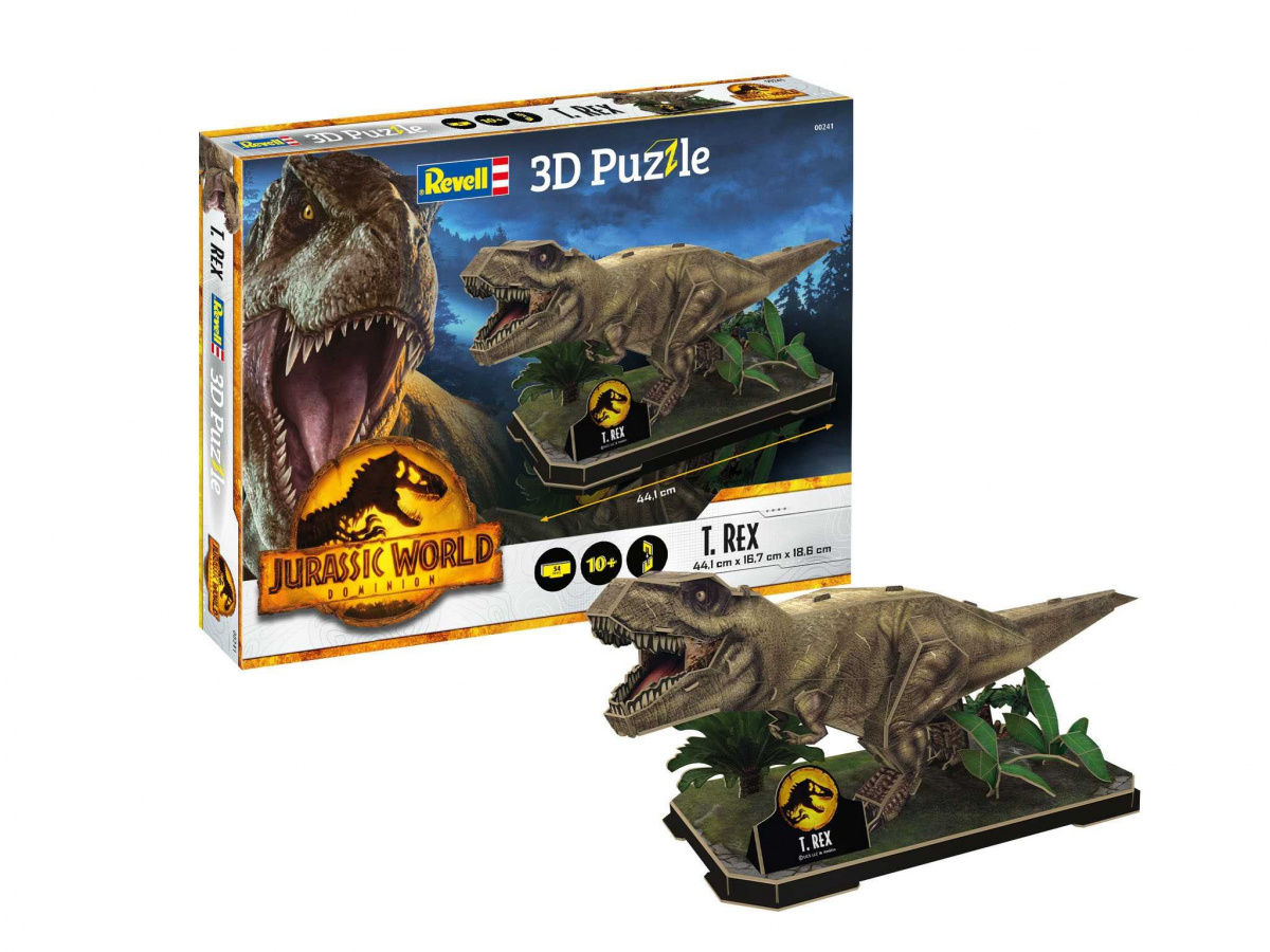 Revell 00241 3D Puzzle Jurassic World - T-Rex
