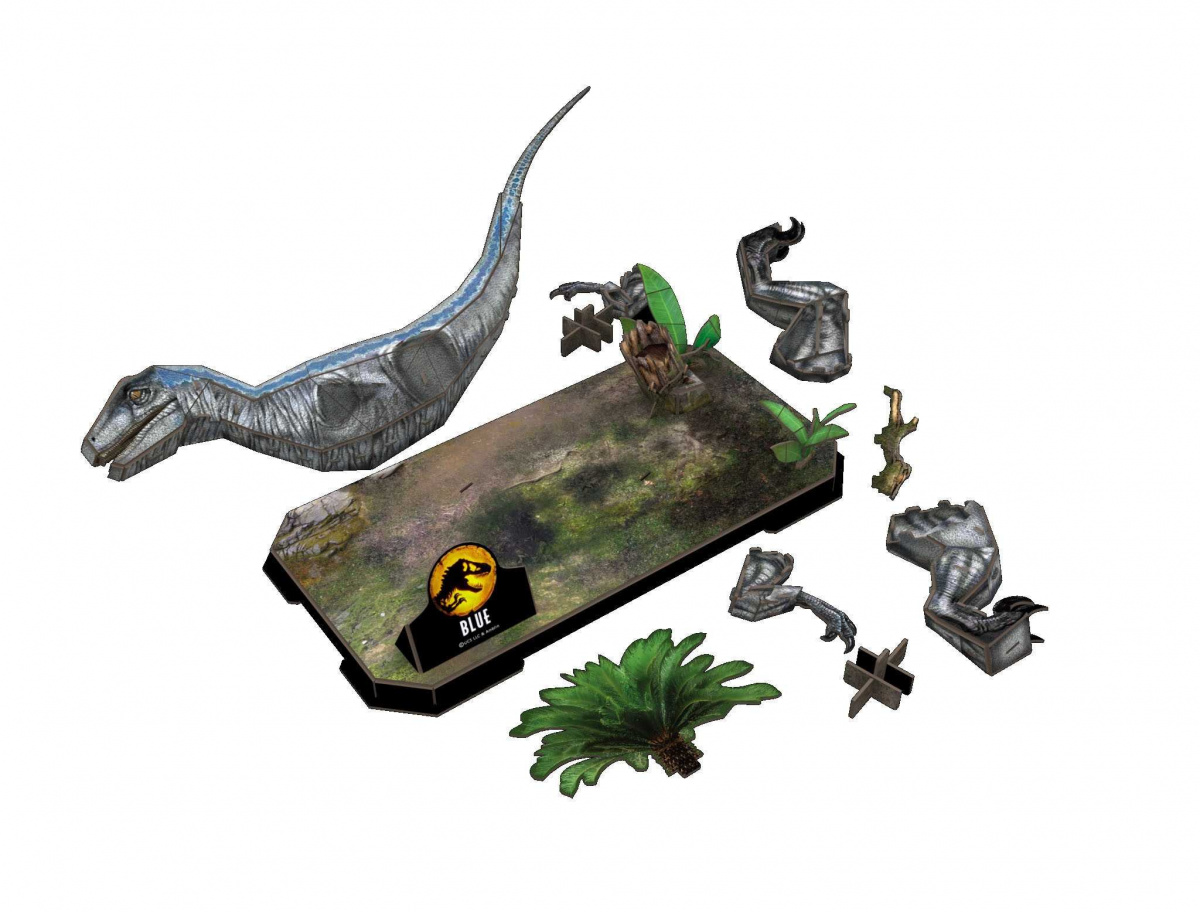 Revell 00243 3D Puzzle Jurassic World - Blue