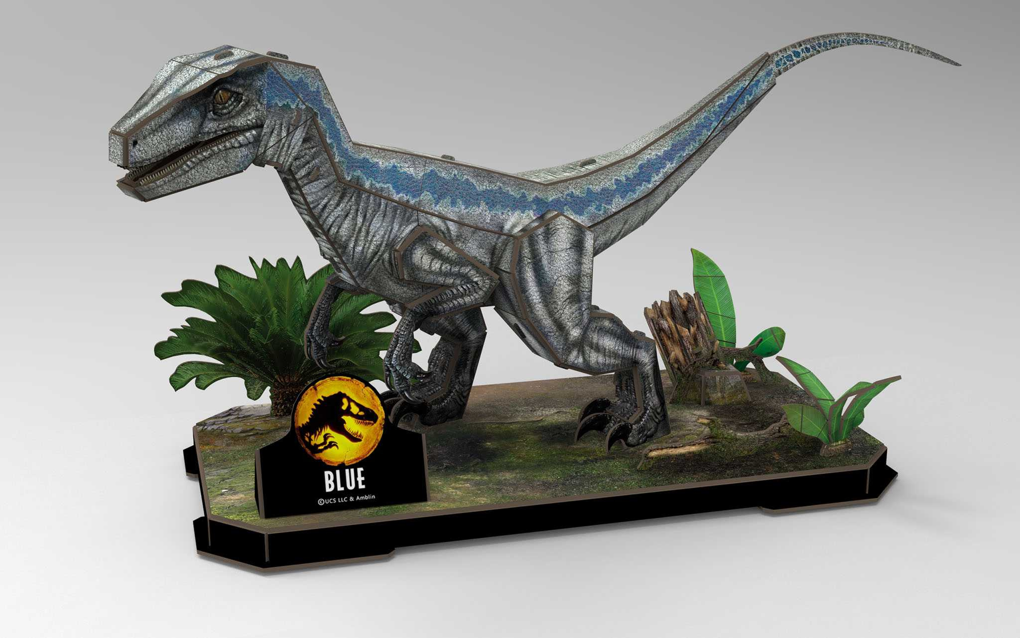 Revell 00243 3D Puzzle Jurassic World - Blue