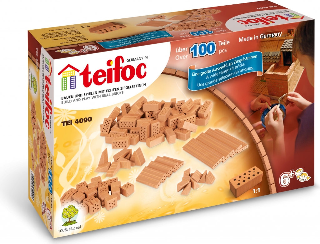 Teifoc 4090 Cihličky 100 ks