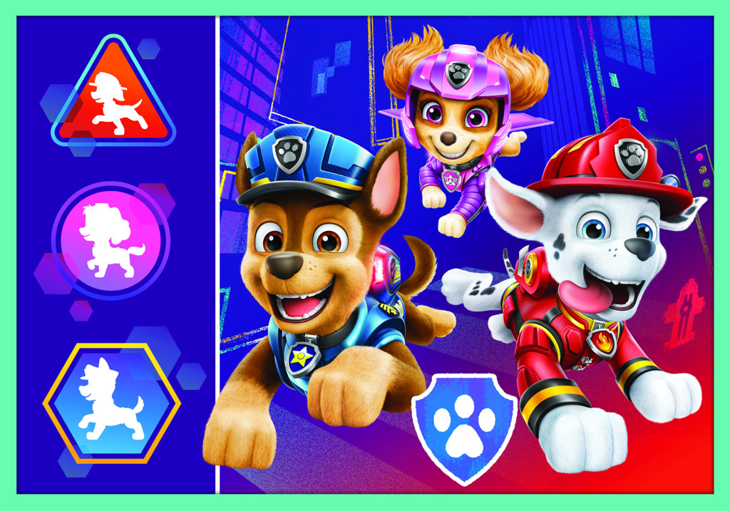 Trefl Puzzle 10v1 Tlapková patrola Mega Pack