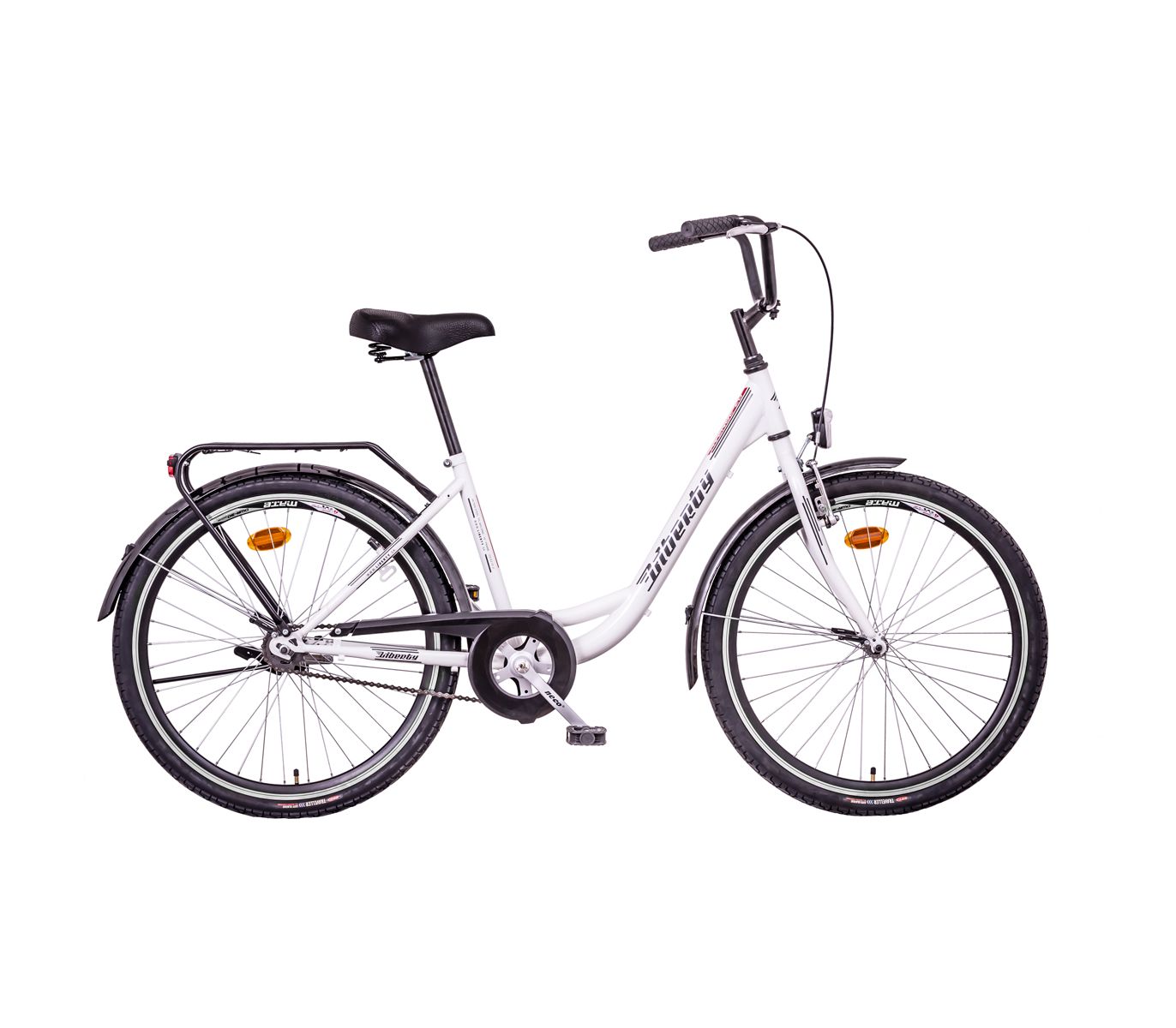 Městské jízdní kolo LIBERTY Avenue 26" 1 spd. 2026 bílá