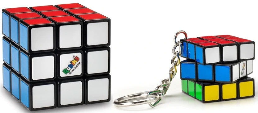 Rubikova kostka sada trio 3x3 a 3x3 přívěšek
