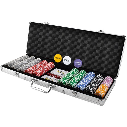 Poker sada 500 žetonů v HQ kufru