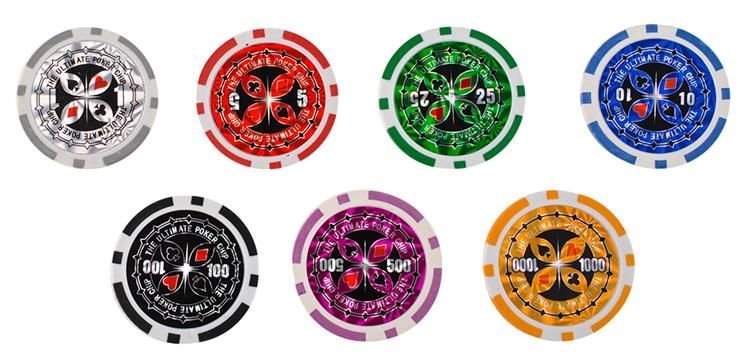Poker sada 500 žetonů v HQ kufru