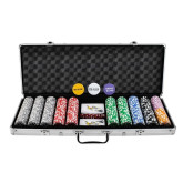 Poker sada 500 žetonů v HQ kufru