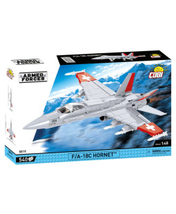 Cobi 5819 Armed Forces F/A-18C Hornet Swiss Air Force, 1:48, 540 kostek