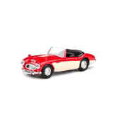 Abrex Cararama Austin Healey Open Top - Red & Cream 1:43