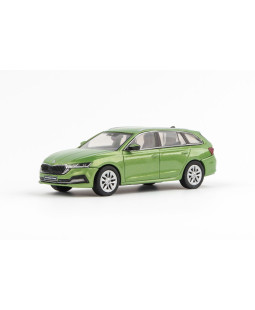 Abrex Škoda Octavia IV Combi (2020) Zelená Májová Metalíza 1:43