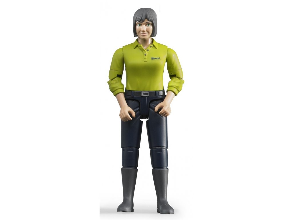 Bruder 60405 Figurka žena, tmavé kalhoty