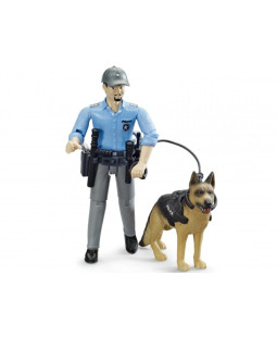 Bruder 62150 Figurka Policista a pes
