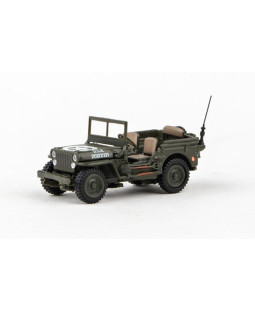 Cararama Ton Military Vehicle Military Green 1:72