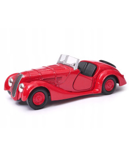 Welly BMW 328, Červená 1:34-39