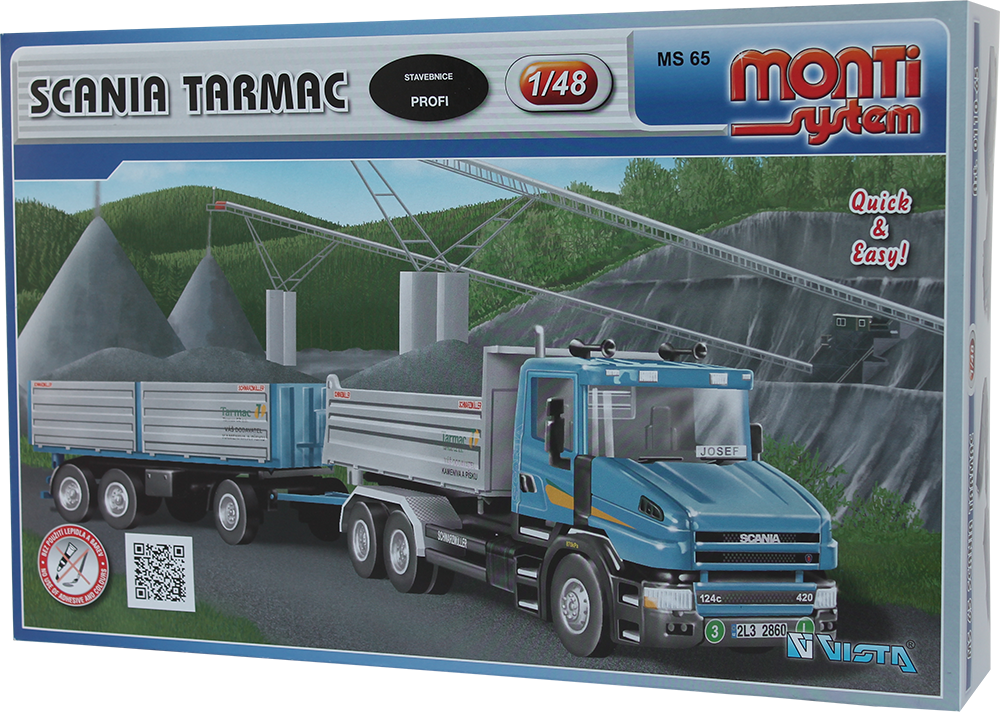 Monti System 65 Scania Tarmac 1:48