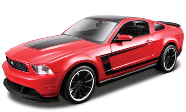 Maisto Kit Ford Mustang Boss 302 Červený 1:24