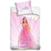 Dětské bavlněné povlečení Barbie, 140x200cm