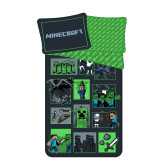 Jerry Fabrics, Povlečení bavlna Minecraft Survival Mode 140x200