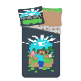 Jerry Fabrics, Povlečení bavlna Minecraft Adventure 140x200, 70x90 cm
