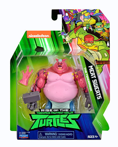 Playmates Toys Želvy Ninja figurka Meat Sweats, 10cm