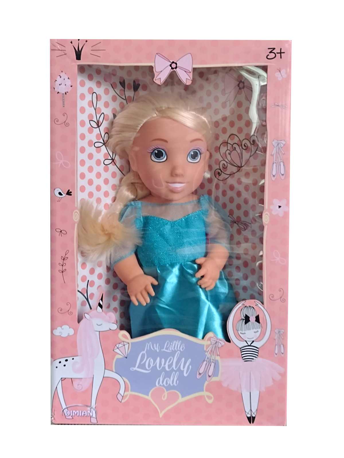 Dimian Panenka princezna Elsa, 38cm