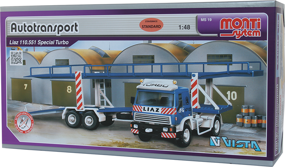 Beneš a Lát a.s. Monti System 19 Liaz Autotransport 1:48