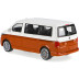 Bburago VW T6.1 bus 2020 (white-orange) 1:43