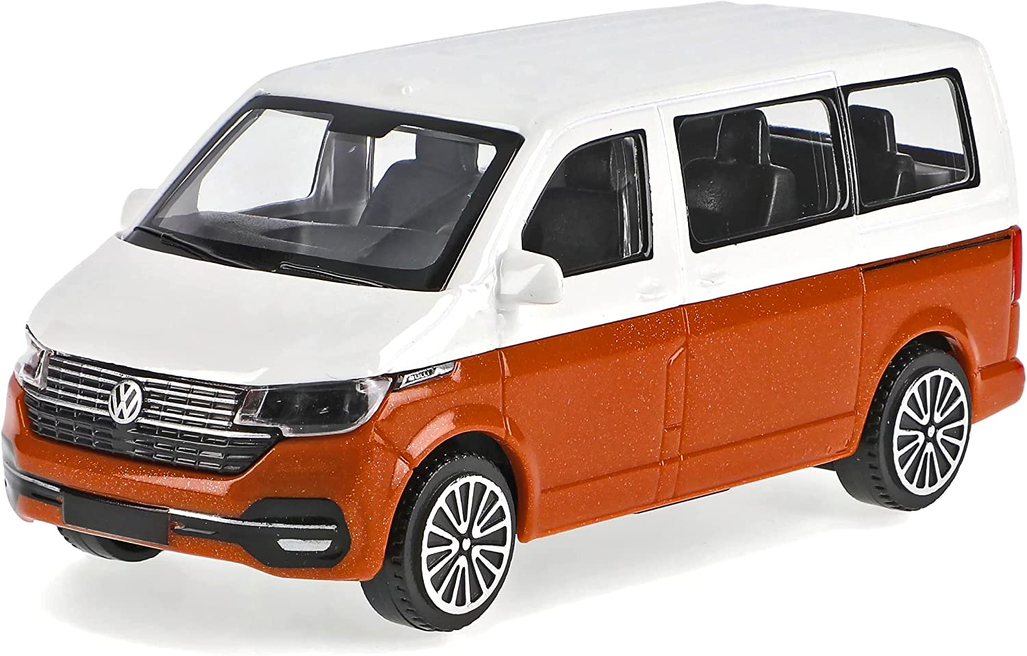 Bburago Street Fire Collezione VW T6.1 bus 2020 (white-orange) 1:43