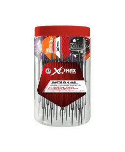 Sada XQMax Steel šipek 23g, 21 kusů