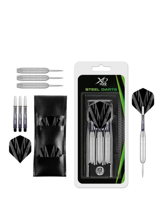 Sada XQMax SET šipky 23g Steel a příslušenství