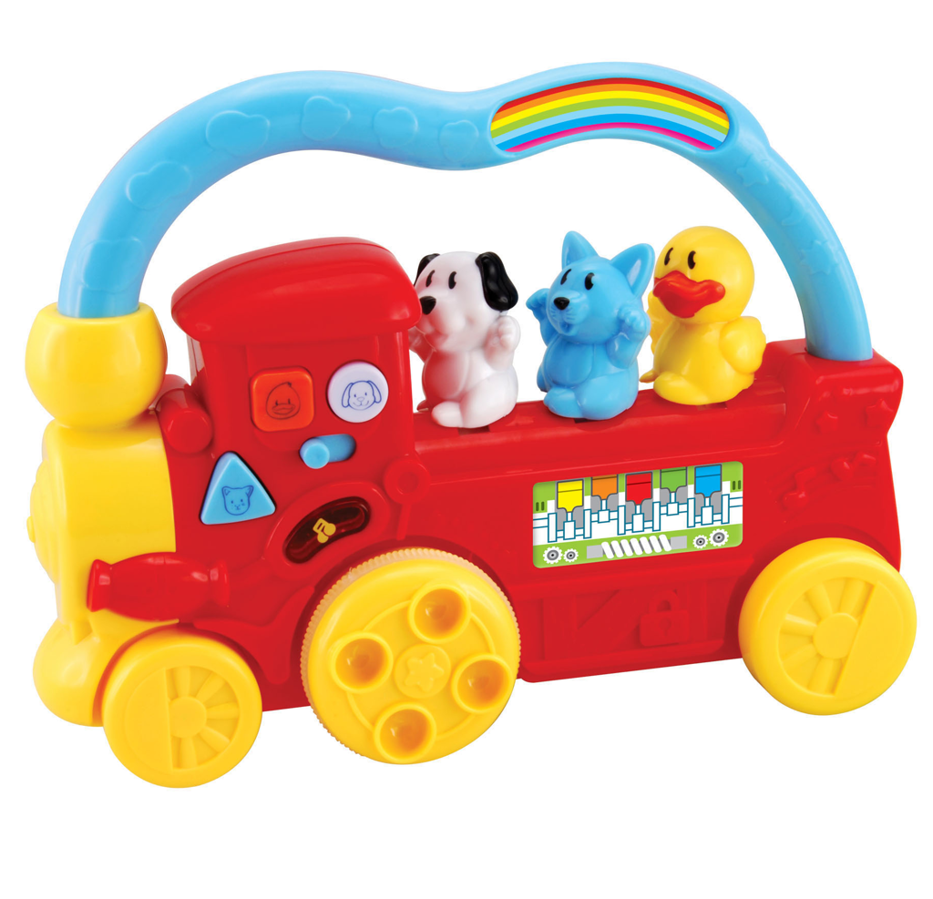 Alltoys Můj vláček se zvířátky