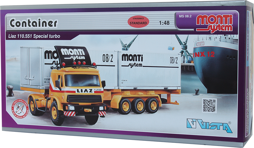 Monti System 8.2 Liaz Contejner 1:48