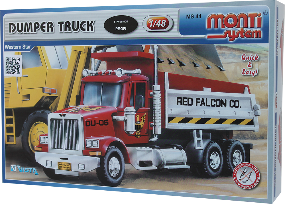 Monti System 44 Western Star Dumper Truck 1:48