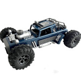 Auto RC buggy vypouštějící páru, modré 38cm