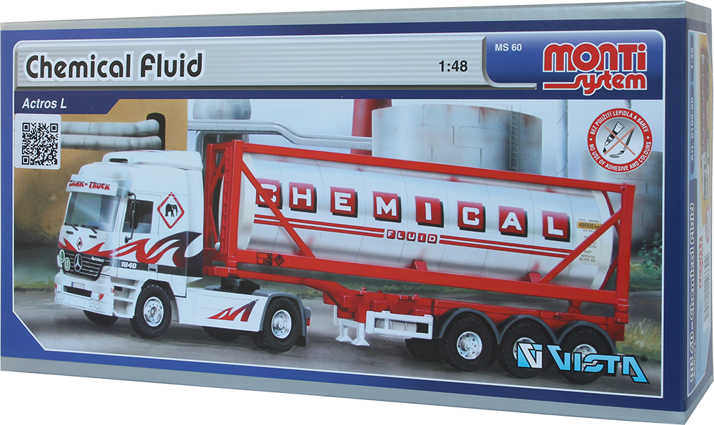 Monti System 60 Mercedes Actros Chemical Fluid 1:48
