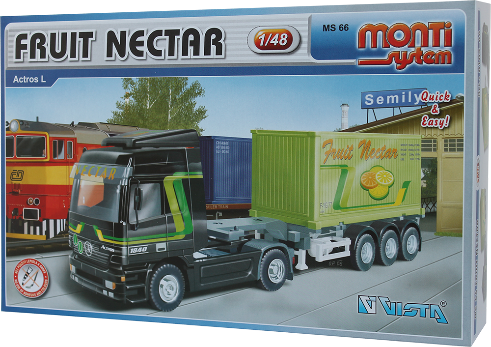 Monti System 66 Mercedes Actros Fruit Nectar 1:48