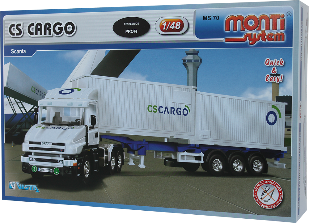 Beneš a Lát a.s. Monti System 70 Scania CS Cargo 1:48