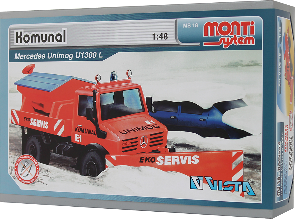 Beneš a Lát a.s. Monti System 18 Mercedes Unimog Communal 1:48