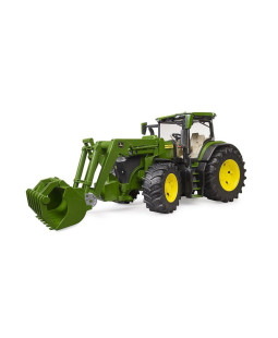 Bruder 3151 Traktor John Deere 7R 350 s čelním nakladačem