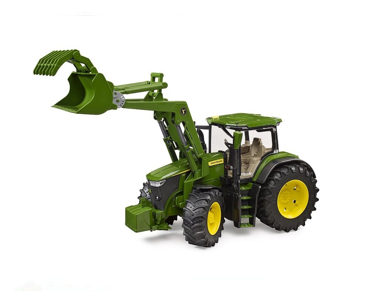 Bruder 3151 Traktor John Deere 7R 350 s čelním nakladačem